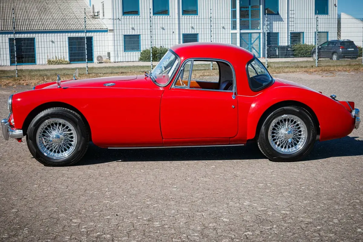Usata MG MGA 72 CV (52 kW) 1958 Rosso Coupé