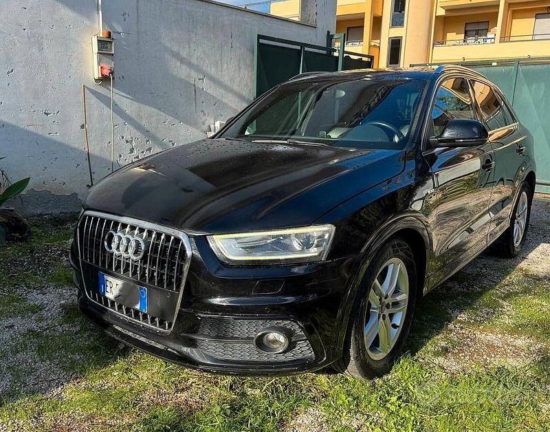Usata Audi Q3 S-Line 177 CV (130 kW) 2013 Nero SUV