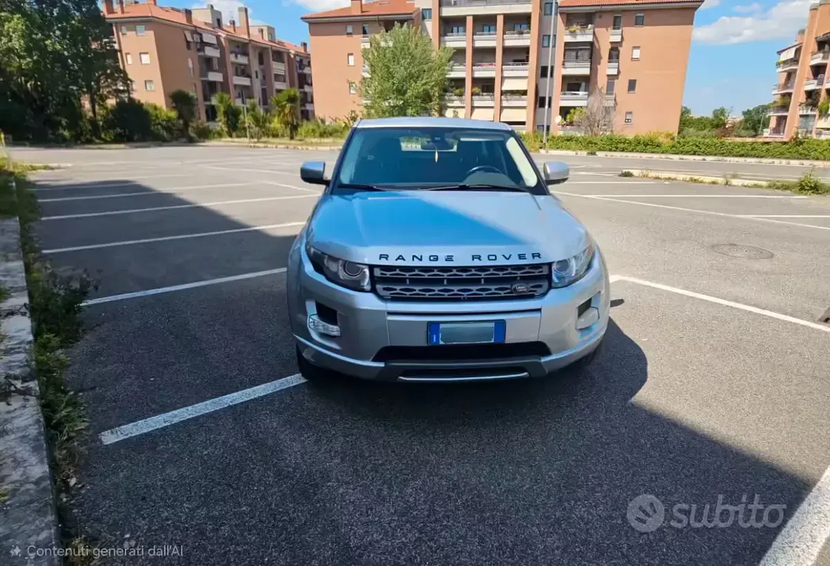 Usata Land Rover Range Rover evoque 190 CV (139 kW) 2013 Grigio SUV