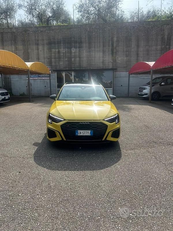 Usata Audi A3 Advanced 310 CV (228 kW) 2023 Giallo Berlina