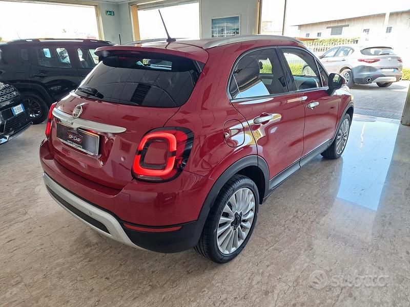 Usata Fiat 500X Cross 120 CV (88 kW) 2019 Rosso SUV