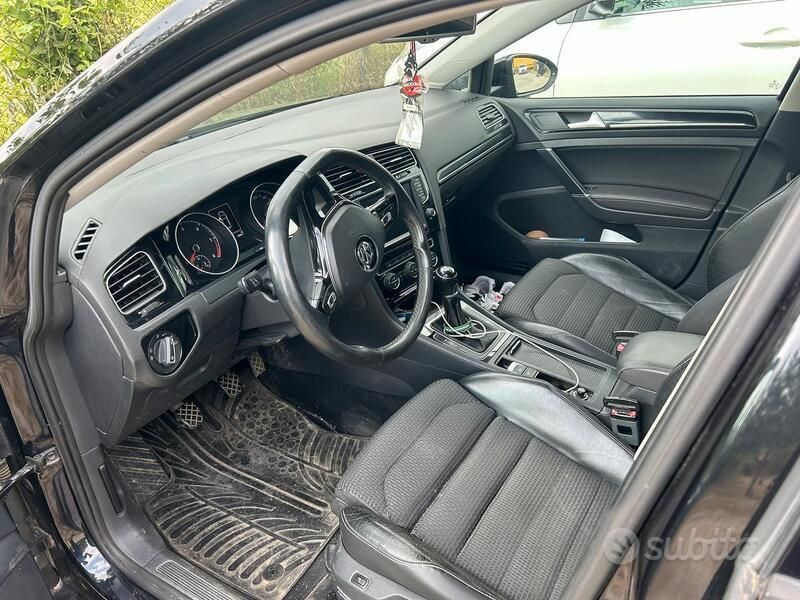 Usata VW Golf VII 150 CV (110 kW) 2013 Nero Utilitaria