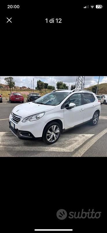 Usata Peugeot 2008 Allure 114 CV (83 kW) 2014 Bianco SUV