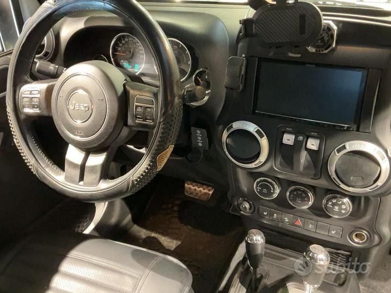 Usata Jeep Wrangler Sahara 200 CV (147 kW) 2016 Bianco SUV