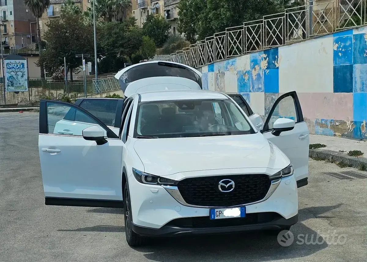 Usata Mazda CX-5 150 CV (110 kW) 2023 Bianco SUV