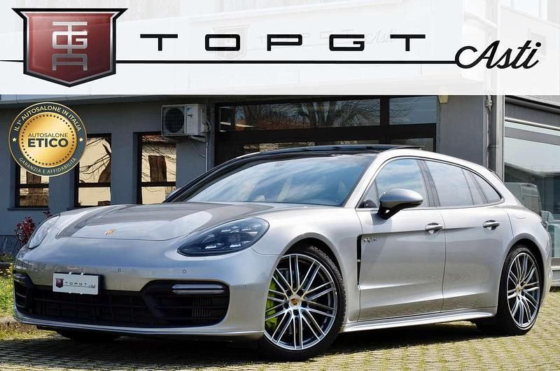 Usata Porsche Panamera S E-Hybrid Sport Turismo 330 CV (242 kW) 2018 Argento Berlina