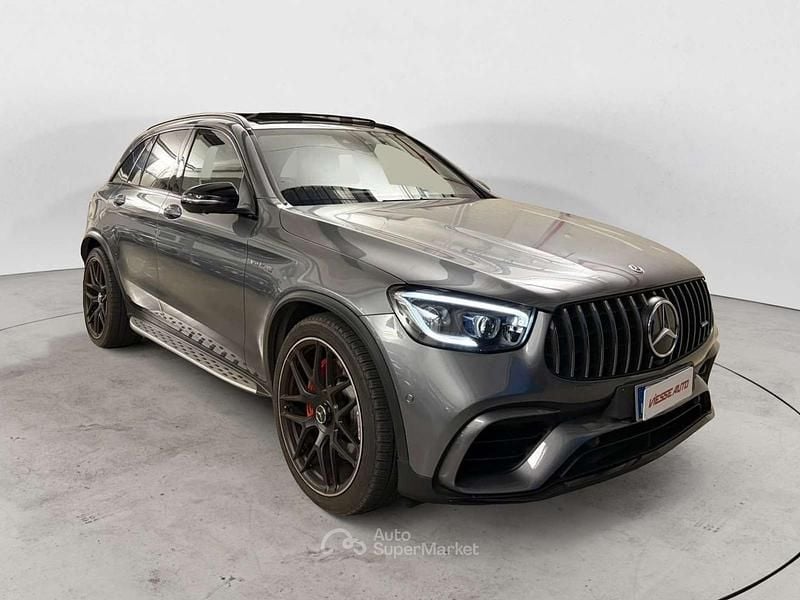 Usata Mercedes GLC63 AMG AMG 510 CV (375 kW) 2020 Argento Monovolume