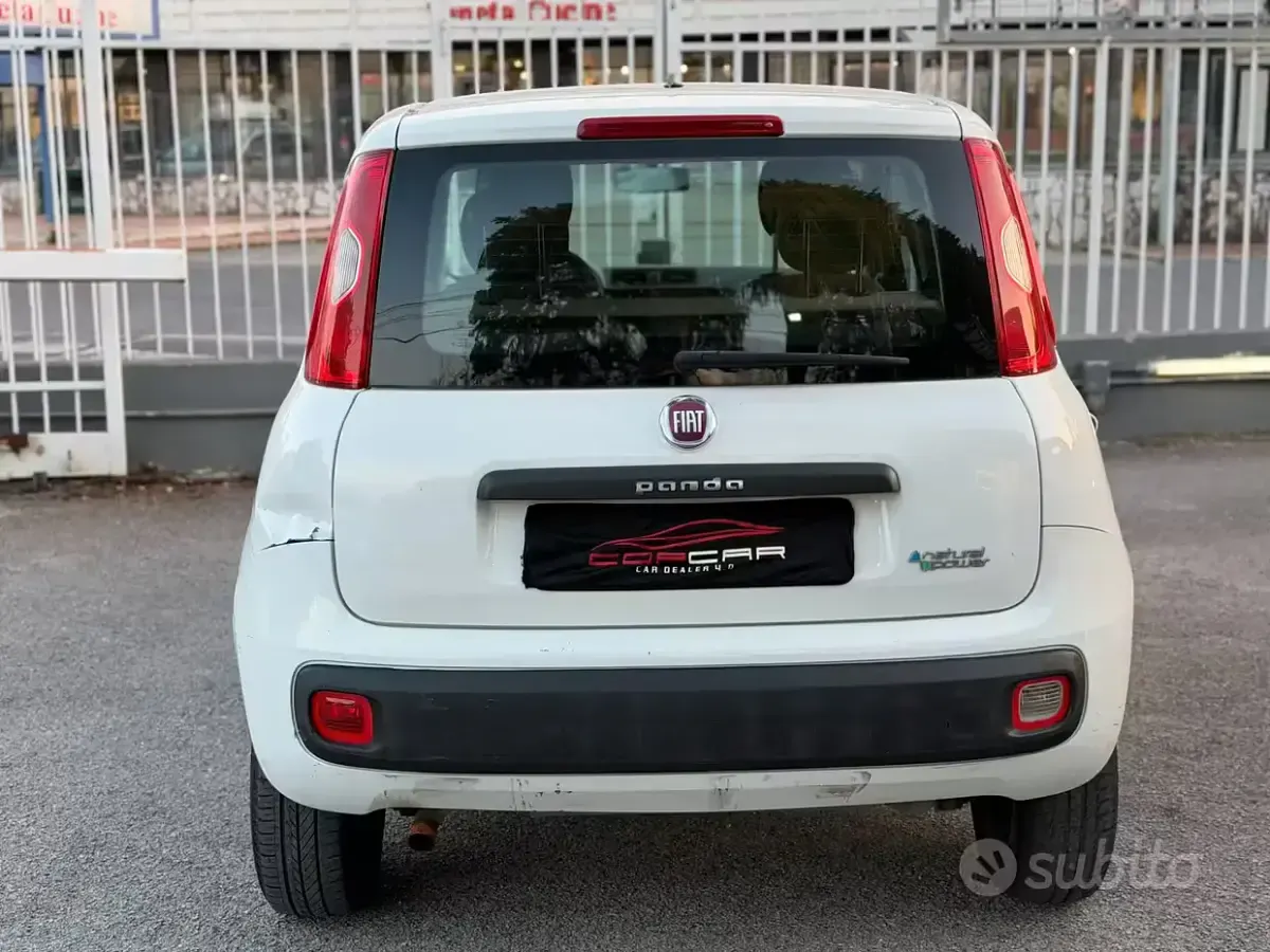 Usata Fiat Panda Easy 80 CV (58 kW) 2013 Bianco Utilitaria