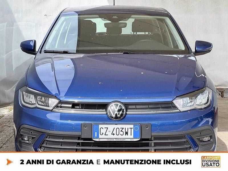 Usata VW Polo Life 95 CV (69 kW) 2025 Blu Utilitaria