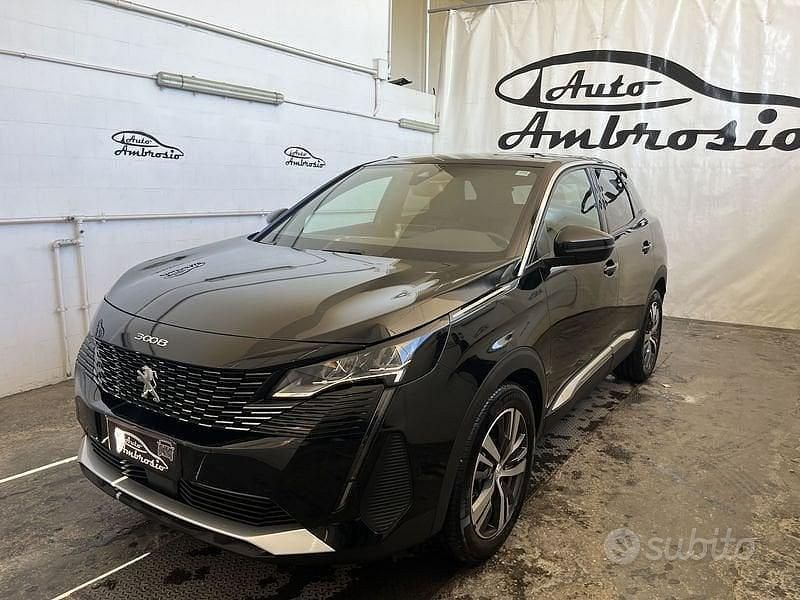 Usata Peugeot 3008 Allure 131 CV (96 kW) 2024 Nero Berlina