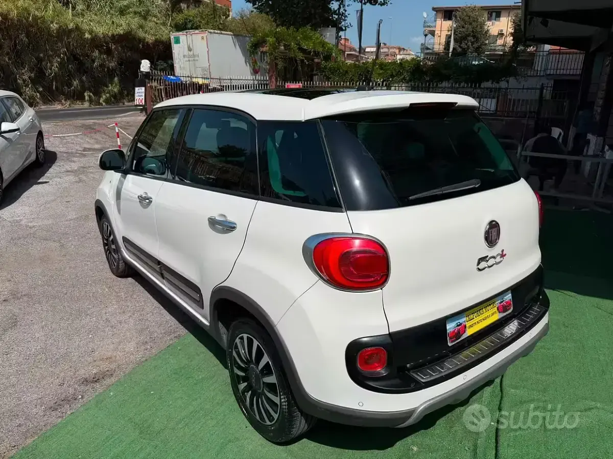 Usata Fiat 500L Trekking 105 CV (77 kW) 2014 Bianco Monovolume