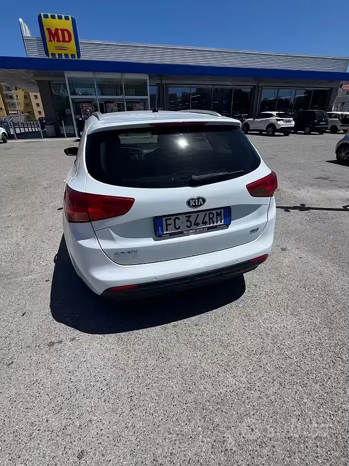 Usata Kia Ceed 110 CV (80 kW) 2016 Bianco Utilitaria