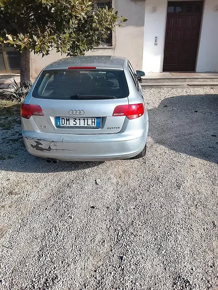 Usata Audi A3 170 CV (125 kW) 2008 Grigio Utilitaria