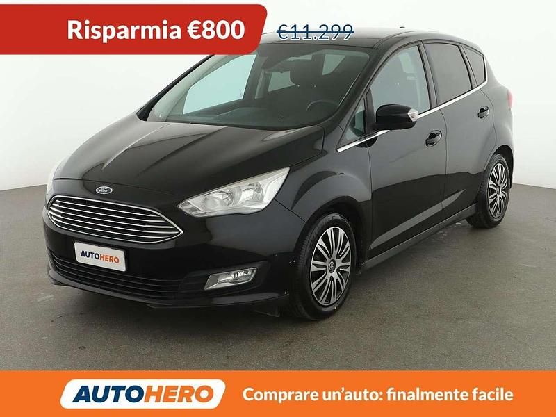 Usata Ford C-MAX Titanium 120 CV (88 kW) 2016 Nero Monovolume