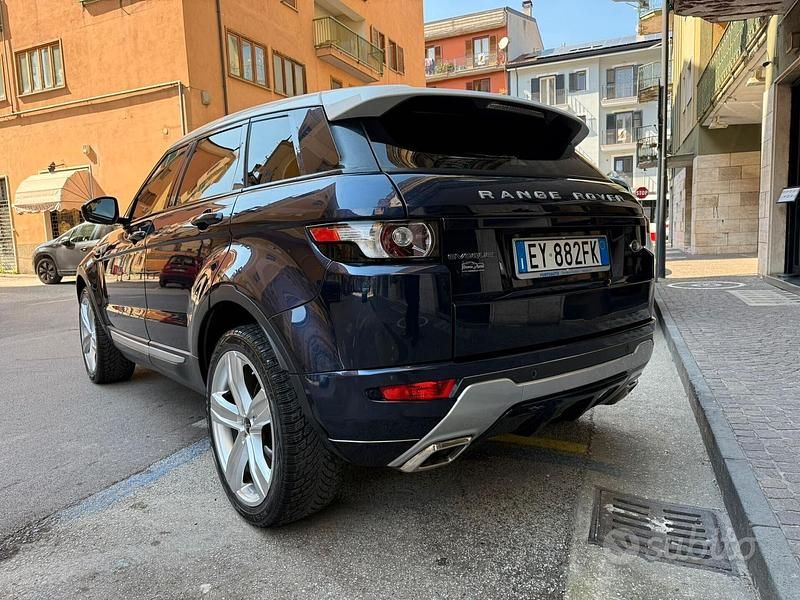Usata Land Rover Range Rover evoque Dynamic 150 CV (110 kW) 2015 Blu SUV