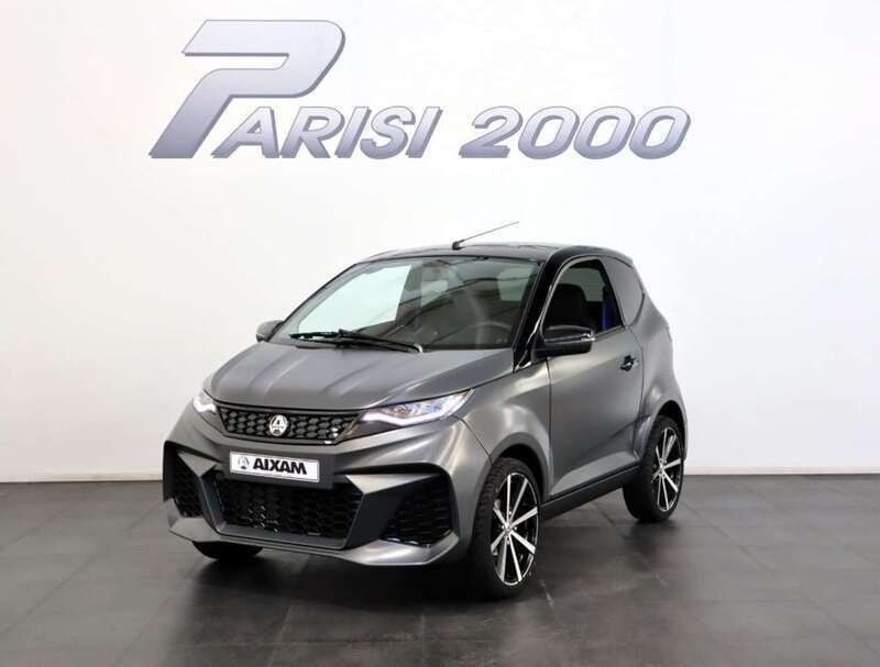 Nuova Aixam City GTO 2025 Grigio opaco Utilitaria