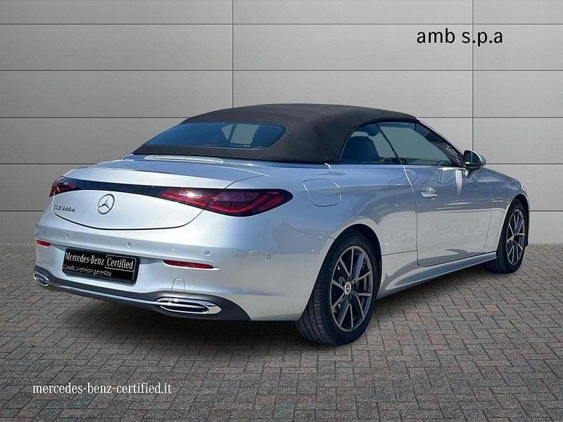 Usata Mercedes CLE220 Advanced 197 CV (144 kW) 2025 Argento Cabrio