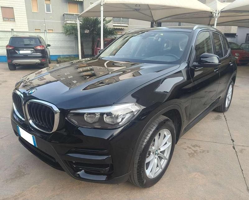 Usata BMW X3 Advantage 150 CV (110 kW) 2021 Nero SUV
