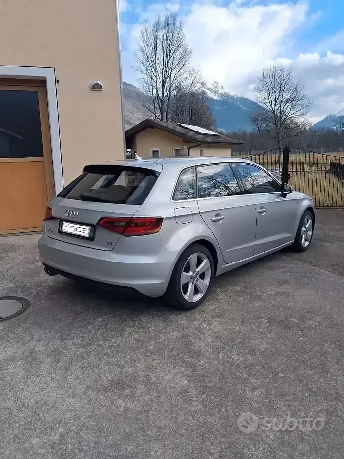 Usata Audi A3 150 CV (110 kW) 2013 Grigio Berlina