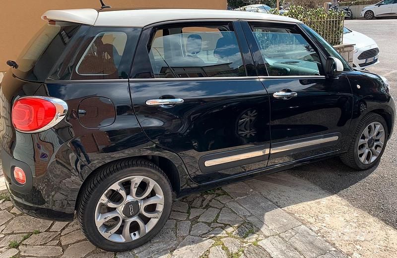 Usata Fiat 500L Lounge 95 CV (69 kW) 2017 Nero Monovolume