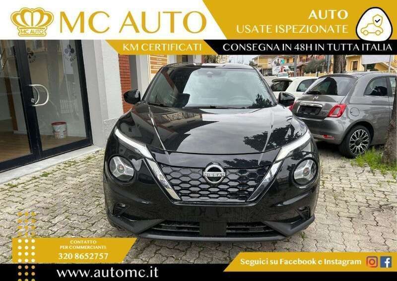 Usata Nissan Juke N-Connecta 94 CV (69 kW) 2024 Nero SUV