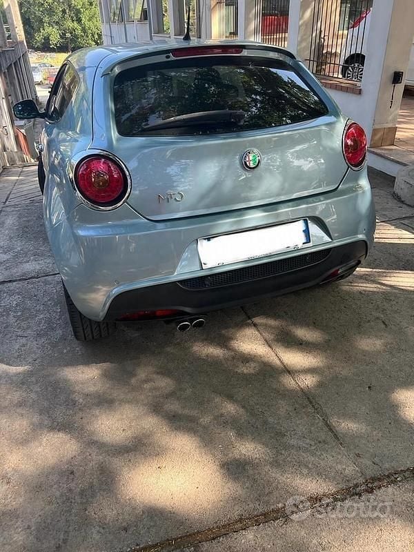 Usata Alfa Romeo MiTo Quadrifoglio 155 CV (114 kW) 2008 Blu Utilitaria