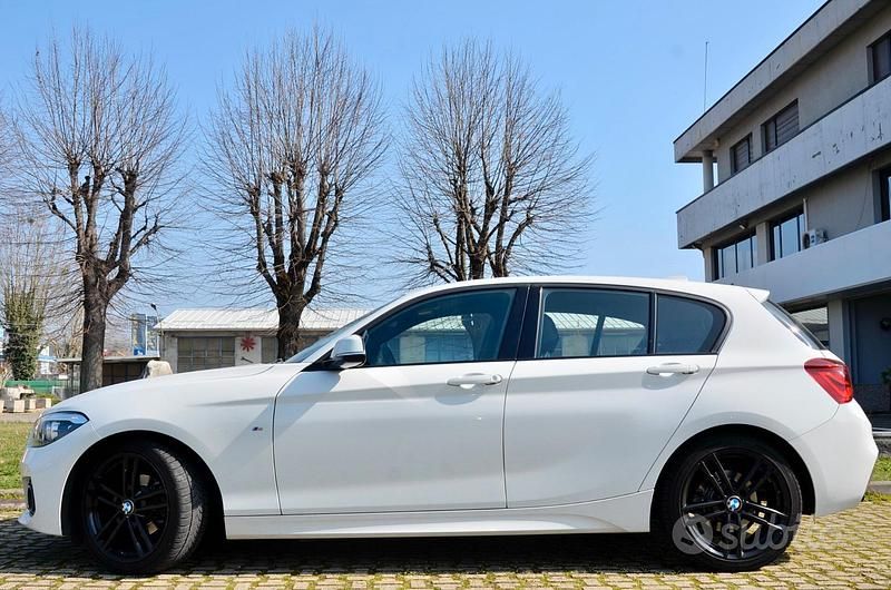 Usata BMW 118 M Sport 150 CV (110 kW) 2018 Bianco Utilitaria