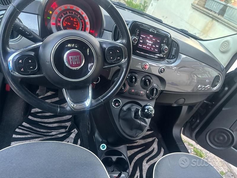 Usata Fiat 500C 69 CV (50 kW) 2017 Grigio Cabrio