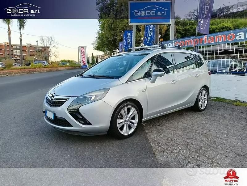 Usata Opel Zafira Tourer Cosmo 136 CV (100 kW) 2016 Grigio Monovolume