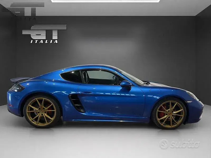 Usata Porsche 718 Cayman GTS 365 CV (268 kW) 2018 Blu Coupé