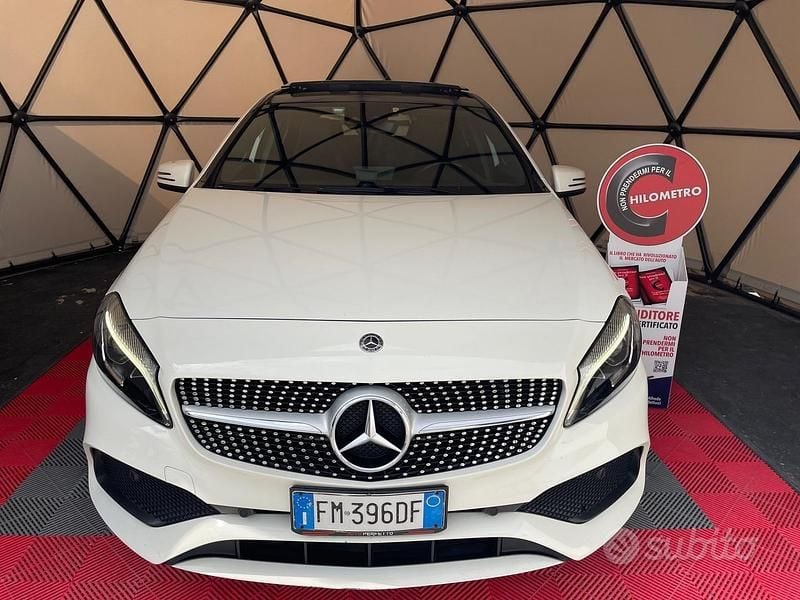 Usata Mercedes A220 Premium 176 CV (129 kW) 2017 Bianco Berlina