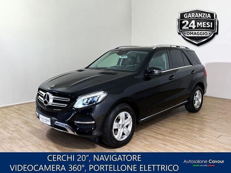 Usata Mercedes GLE250 204 CV (150 kW) 2019 Nero SUV
