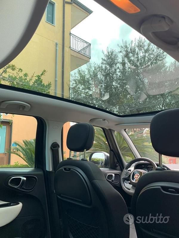 Usata Fiat 500L Trekking 95 CV (69 kW) 2017 Verde Monovolume