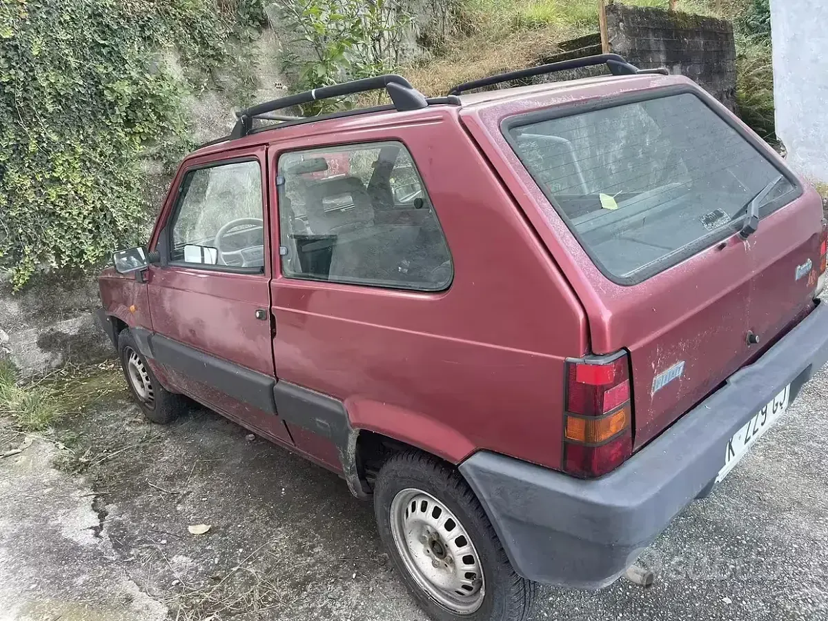 Usata Fiat Panda 39 CV (28 kW) 1996 Rosso Utilitaria