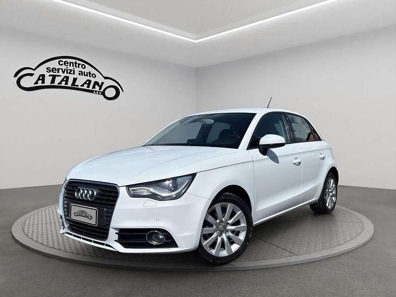 Usata Audi A1 S-Line 90 CV (66 kW) 2014 Bianco Utilitaria
