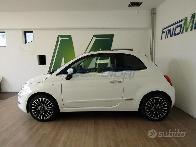 Usata Fiat 500 Lounge 69 CV (50 kW) 2016 Bianco Utilitaria