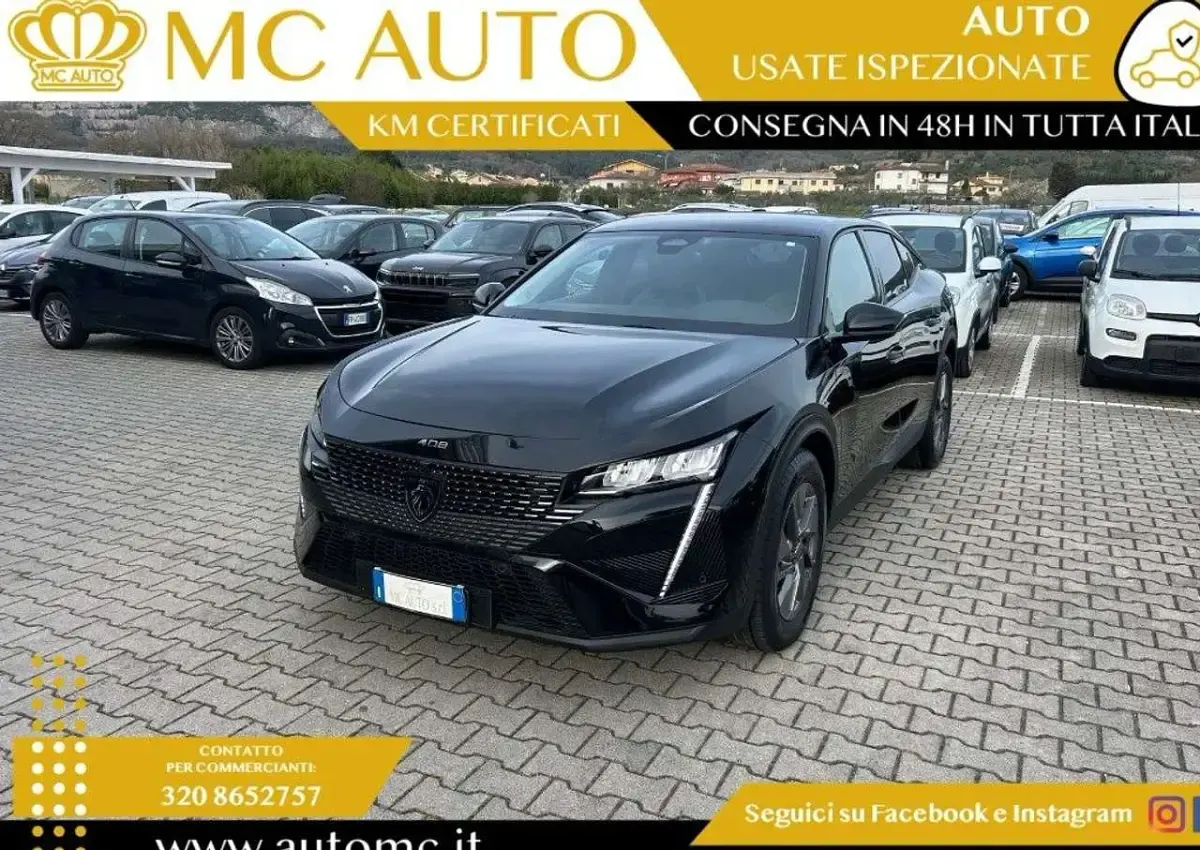 Gebraucht Peugeot 408 Allure 136 PS (100 kW) 2025 Schwarz SUV