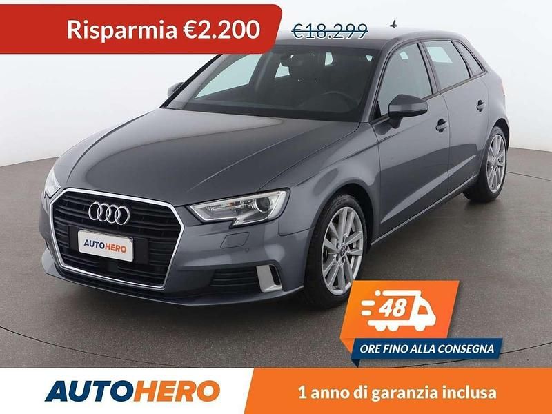 Grigio Usata 2018 Audi A3 Sport Tre volumi | 16.099 € (Buon prezzo) - Immagine 1/3