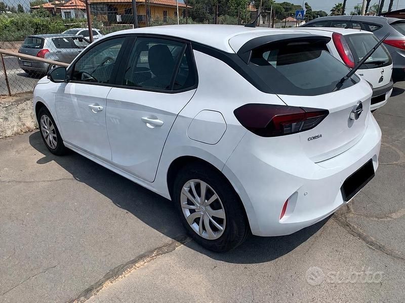 Usata Opel Corsa Edition 75 CV (55 kW) 2020 Bianco Utilitaria