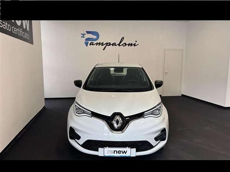 Usata Renault Zoe Life 80 kW (109 CV) 2021 Bianco Utilitaria