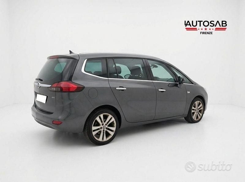 Usata Opel Zafira Tourer Cosmo 131 CV (96 kW) 2012 Nero Monovolume