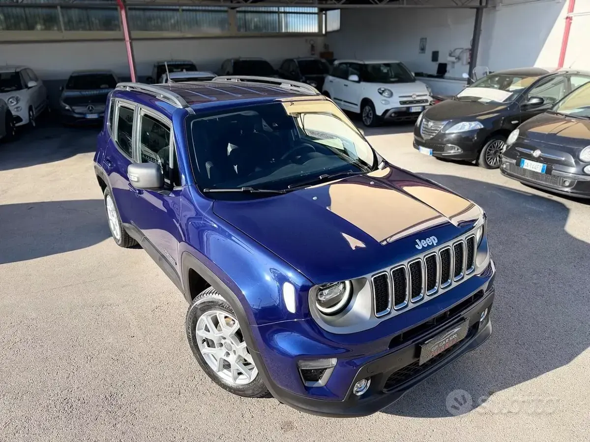 Usata Jeep Renegade Limited 120 CV (88 kW) 2019 Blu SUV