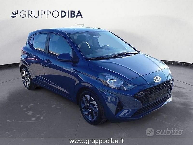 Nuova Hyundai i10 2025 Blu Utilitaria