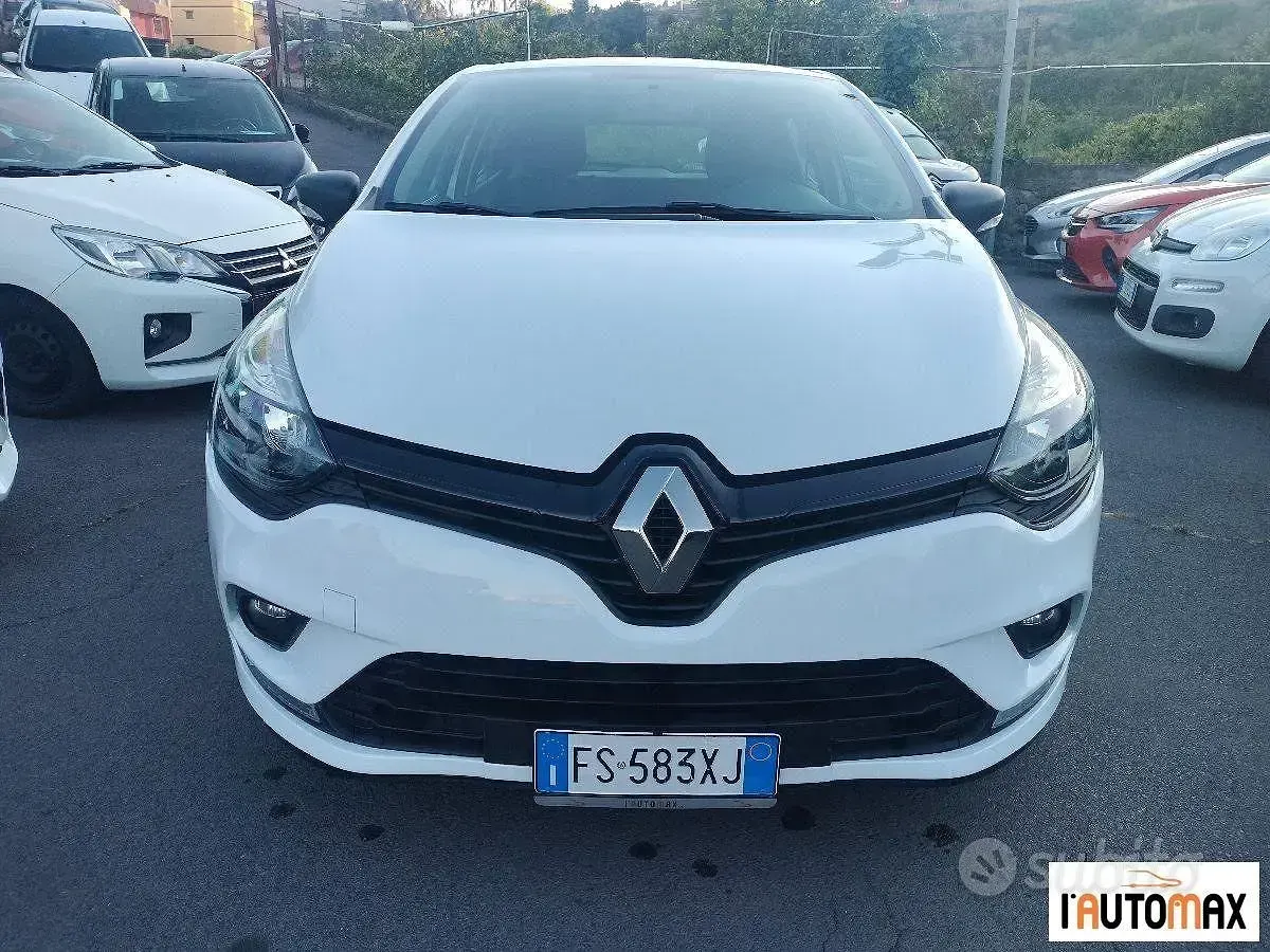 Usata Renault Clio IV 75 CV (55 kW) 2018 Bianco Berlina