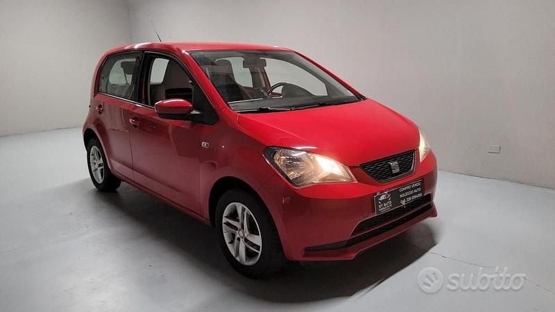 Usata Seat Mii Reference 75 CV (55 kW) 2012 Rosso Utilitaria