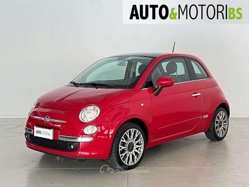 Rosso Usata 2016 Fiat 500 Lounge Due volumi | 8500 € (Buon prezzo) - Immagine 1/4