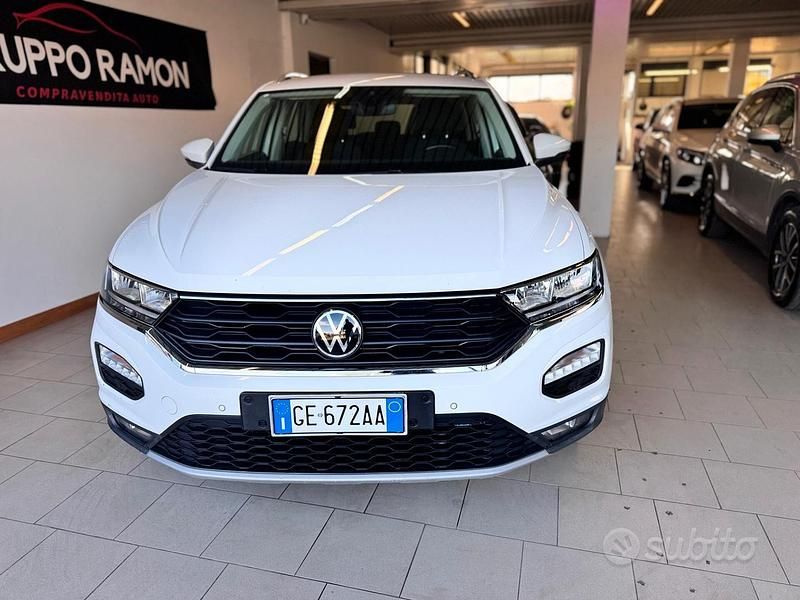 Usata VW T-Roc Style 150 CV (110 kW) 2021 Bianco SUV