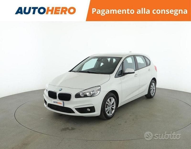 Usata BMW 218 Active Tourer Advantage 136 CV (100 kW) 2016 Bianco Monovolume