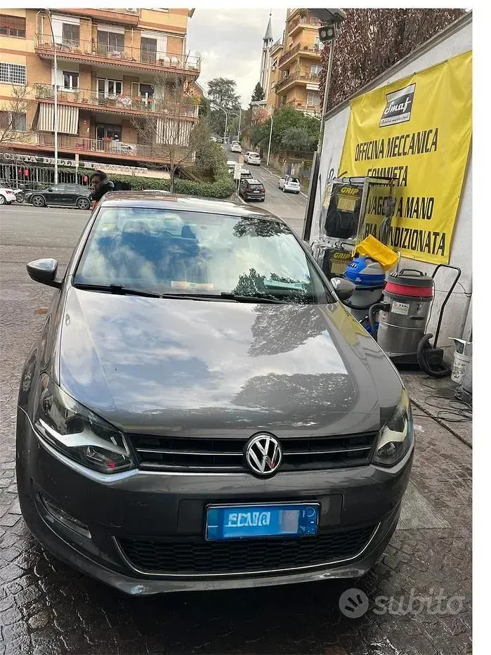 Usata VW Polo 105 CV (77 kW) 2010 Grigio Utilitaria