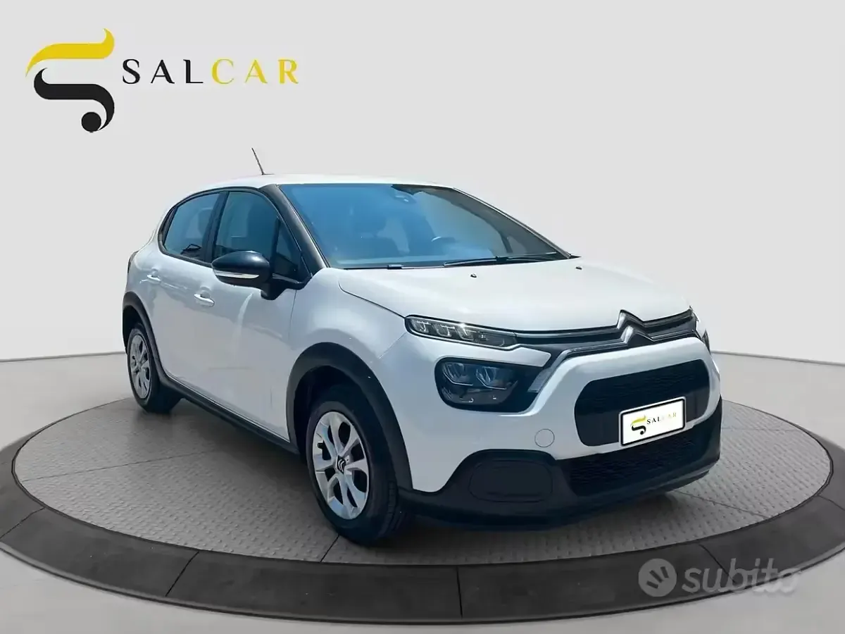 Usata Citroën C3 Feel 102 CV (75 kW) 2022 Bianco Utilitaria